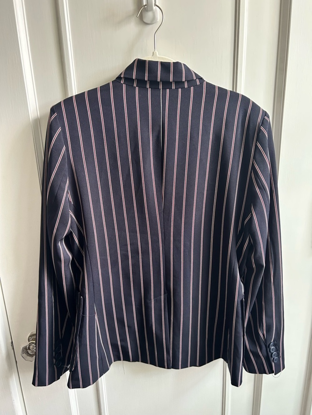 BB Dakota Navy Pinstripe Blazer - Picture 3 of 3